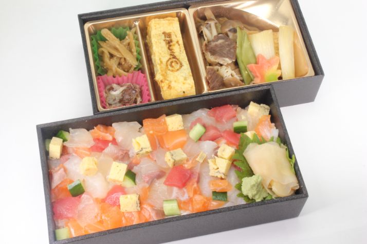 厳選鮮魚のばらちらし御膳
